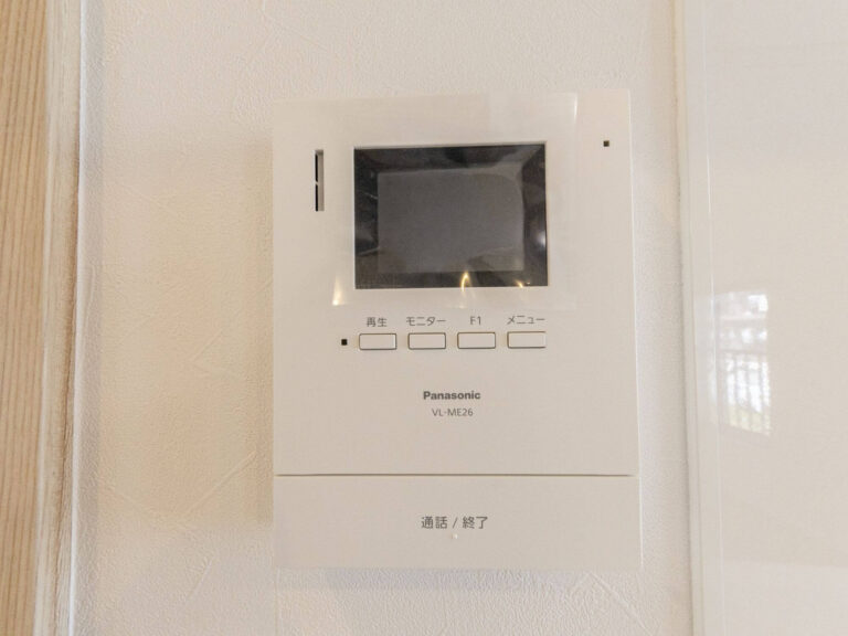 【TVモニター付インターホン】