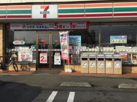 [コンビニ]セブンイレブン横浜田奈店まで777m（徒歩10分）