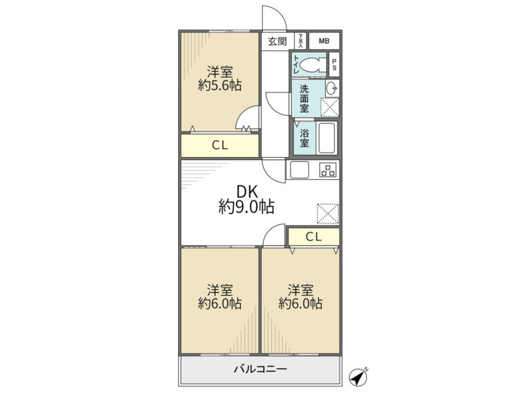 【間取図】