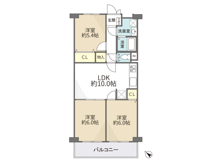 【間取図】