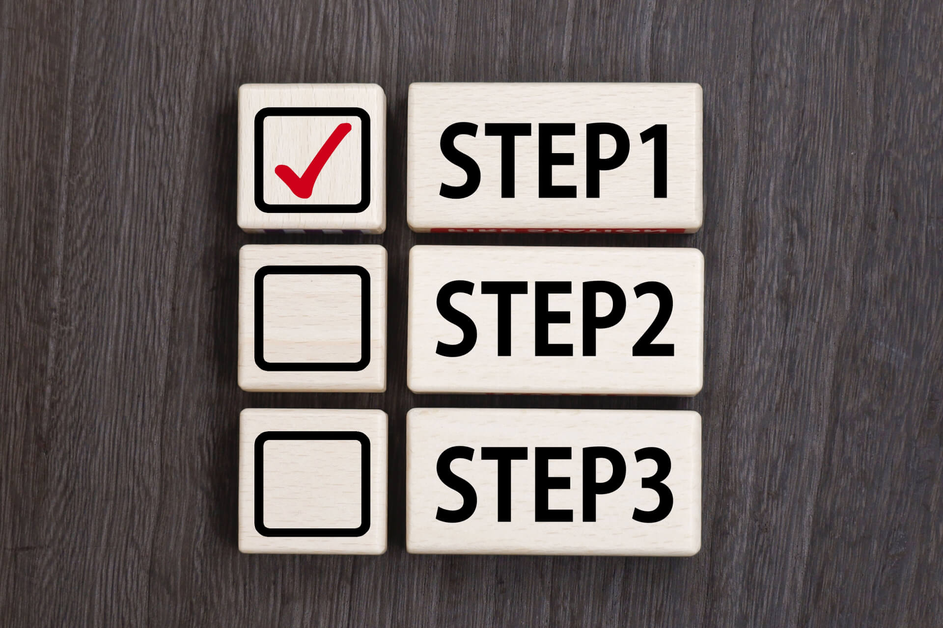 STEP1からSTEP3までのチェックリスト｜不動産買取の手続きと流れ